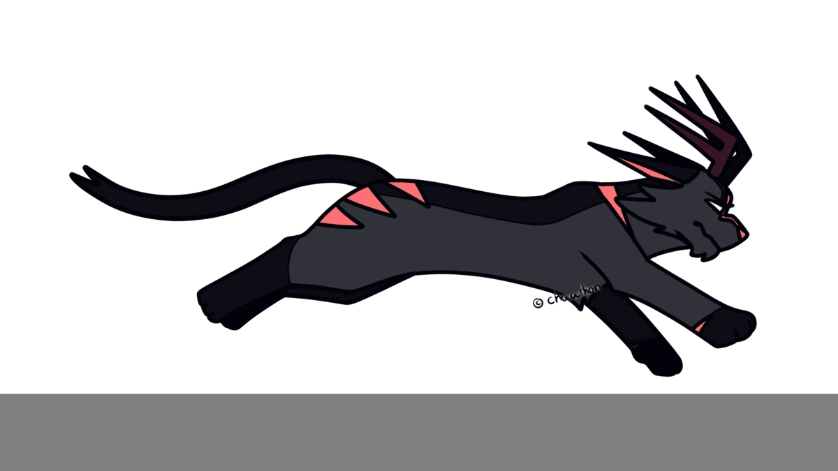 Flat fullbody animation (old lineart)